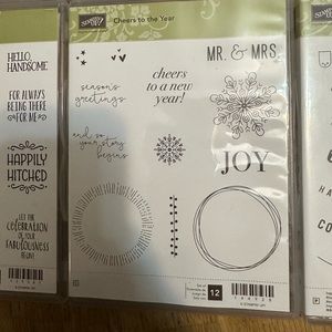 Cheers to the New Year Stampin Up Set